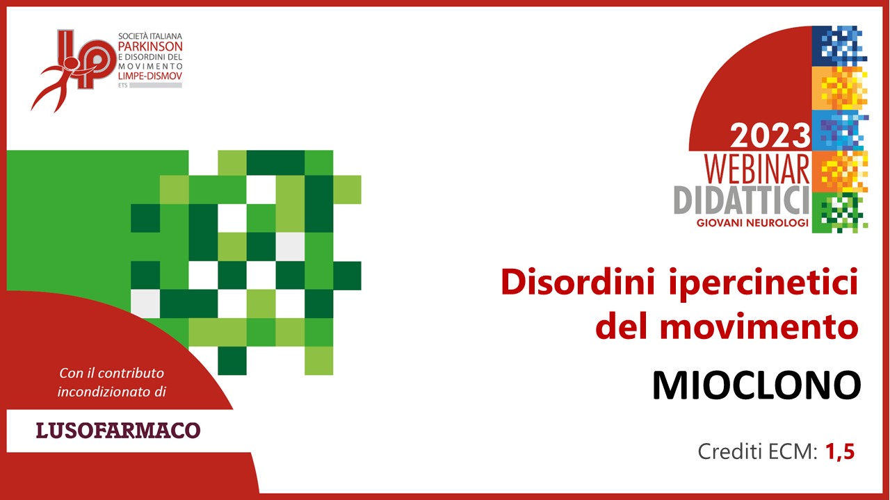 Course Image FAD Sincrona "Disordini Ipercinetici Del Movimento - Mioclono"